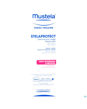 Mustela dp stelaprotect cr soin visage riche  40ml