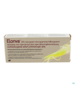 Elonva 100 mcg sol inj 1 ser prerempl 0,5 ml