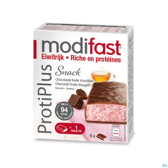 Modifast protiplus barre chocolat-fr.rouges   162g