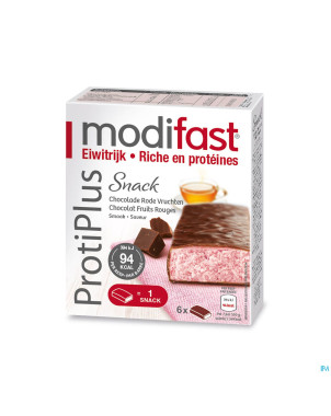 Modifast protiplus barre chocolat-fr.rouges   162g