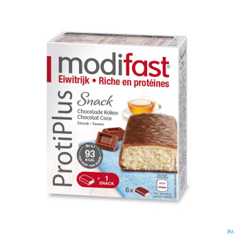 Modifast protiplus barre chocolat-coco    162g