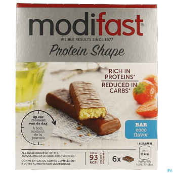 Modifast protiplus barre chocolat-coco    162g