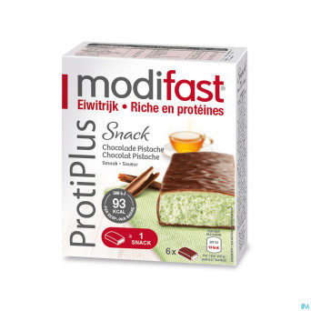 Modifast protiplus barre chocolat-pistache    162g