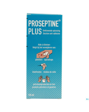 Proseptine plus a/adhesif    nf 125ml plast