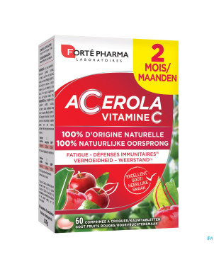 Energie acerola 35% gratuit comp a croquer 60