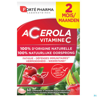 Energie acerola 35% gratuit comp a croquer 60