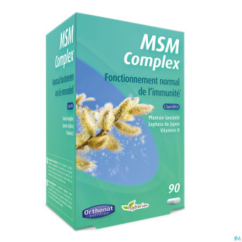 Msm complex    caps 90 orthonat