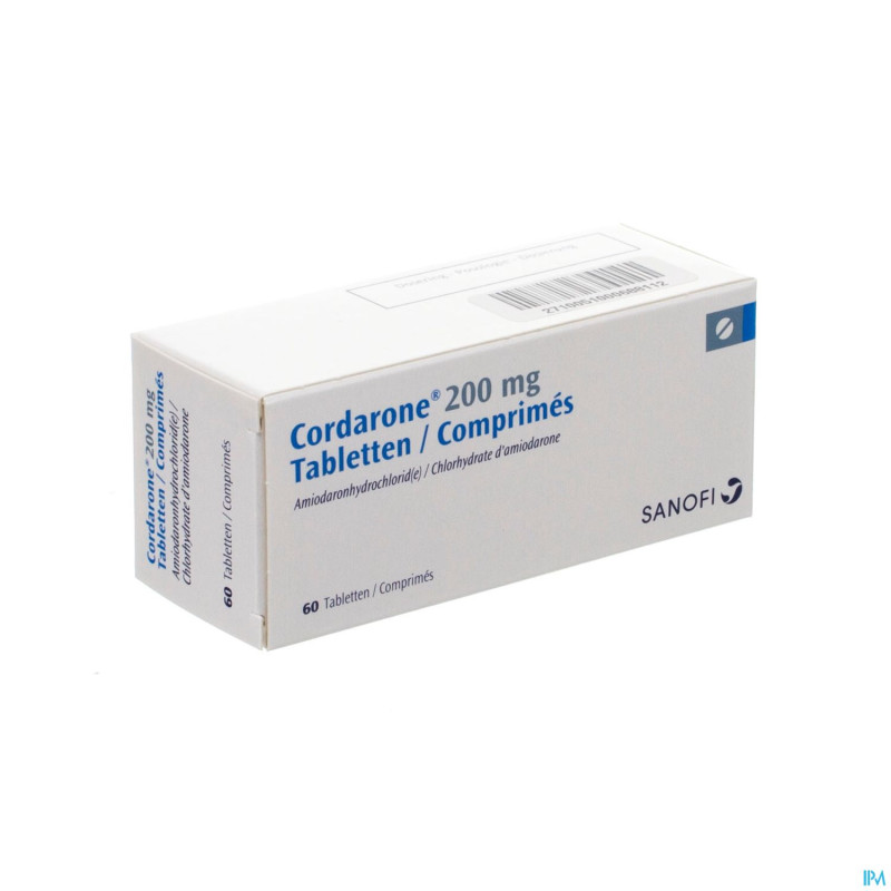 Cordarone pi pharma comp  60 x 200 mg pip
