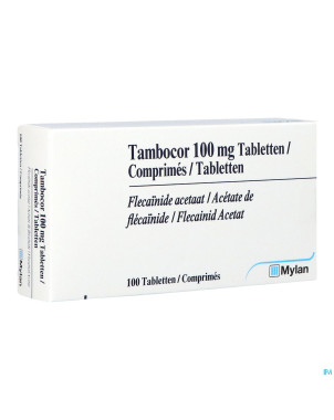 Tambocor pi pharma comp  100 x 100 mg pip
