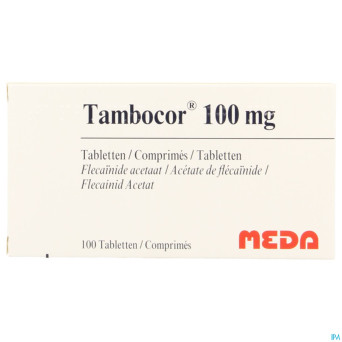 Tambocor pi pharma comp  100 x 100 mg pip