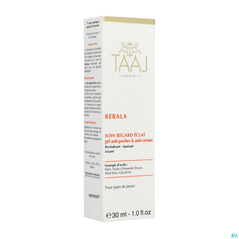 Taaj vitalite regard de l'himalaya nf    tube 30ml