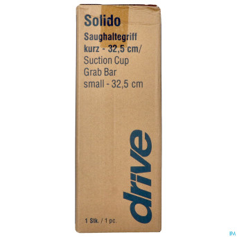 Barre murale solido sur ventouses 10cm   660100100