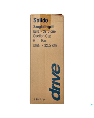 Barre murale solido sur ventouses 10cm   660100100