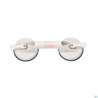 Barre murale solido sur ventouses 10cm   660100100