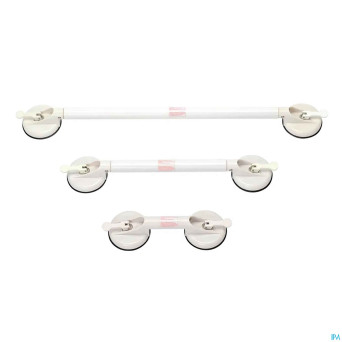 Barre murale solido sur ventouses   32cm 660100200