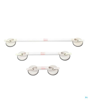 Barre murale solido sur ventouses   32cm 660100200