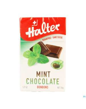 Halter bonbon menthe-chocolat ss 40g