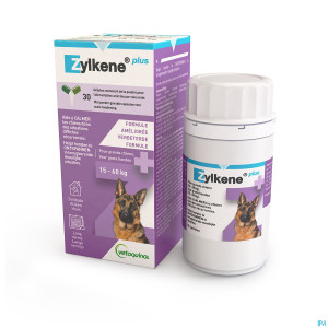 Zylkene plus chiens grands 450mg 15-60kg caps 30