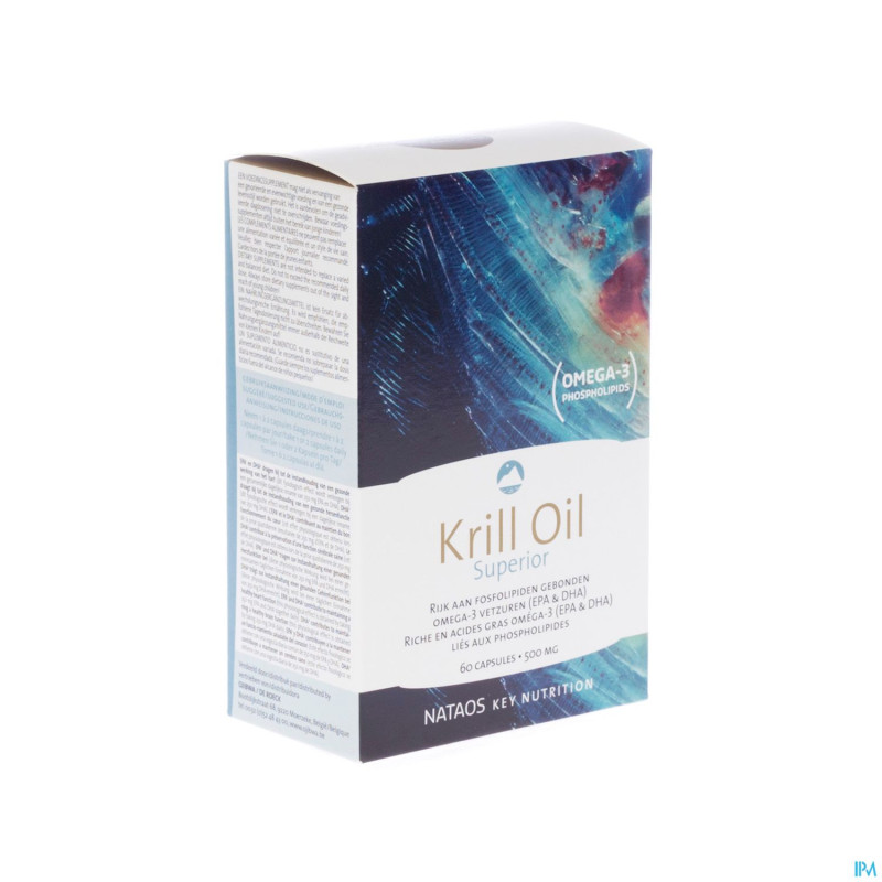 Krill oil superior gelcaps  60x500mg
