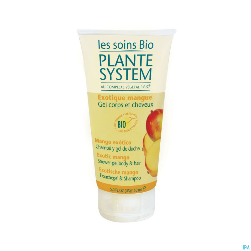Plante system gel douche mangue 150ml