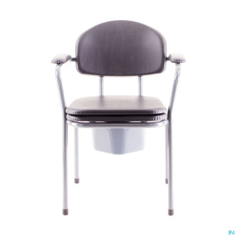 Chaise persee febelco noir/gris    vermeiren