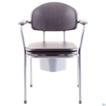 Chaise persee febelco noir/gris    vermeiren