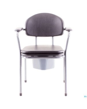 Chaise persee febelco noir/gris    vermeiren