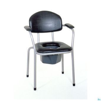 Chaise persee febelco noir/gris    vermeiren