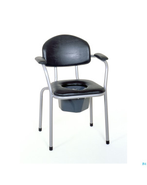 Chaise persee febelco noir/gris    vermeiren