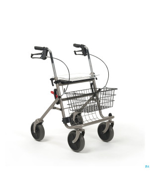 Rollateur 4 roues gris+siege    286bc29 vermeiren