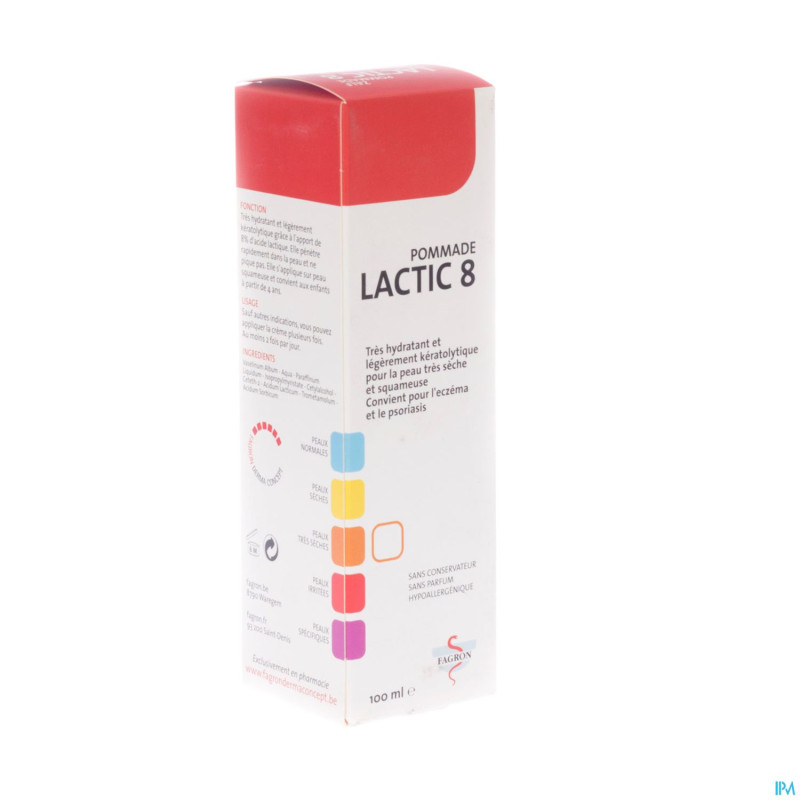 Fdc lactic 8 pommade    100ml