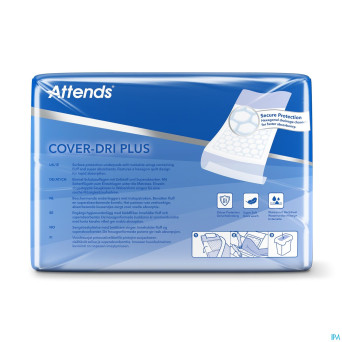 Attends cover dri plus alese    80x170cm  1x 7