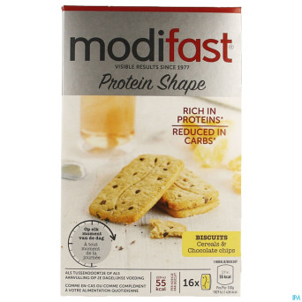 Modifast protiplus biscuit cereal-pep.chocolat200g