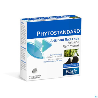 Phytostandard artichaut-radis noir comp 30 blister