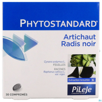 Phytostandard artichaut-radis noir comp 30 blister