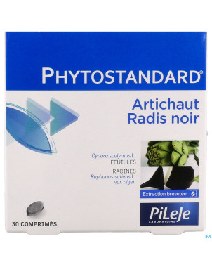 Phytostandard artichaut-radis noir comp 30 blister