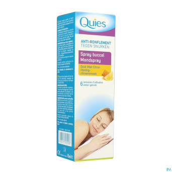 Quies a/ronflement miel-citron spray buccal   70ml