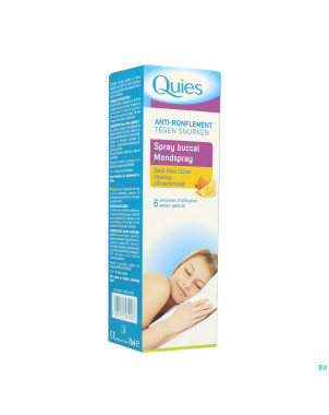 Quies a/ronflement miel-citron spray buccal   70ml