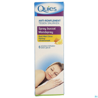 Quies a/ronflement miel-citron spray buccal   70ml