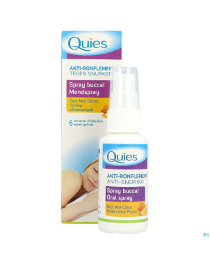 Quies a/ronflement miel-citron spray buccal   70ml