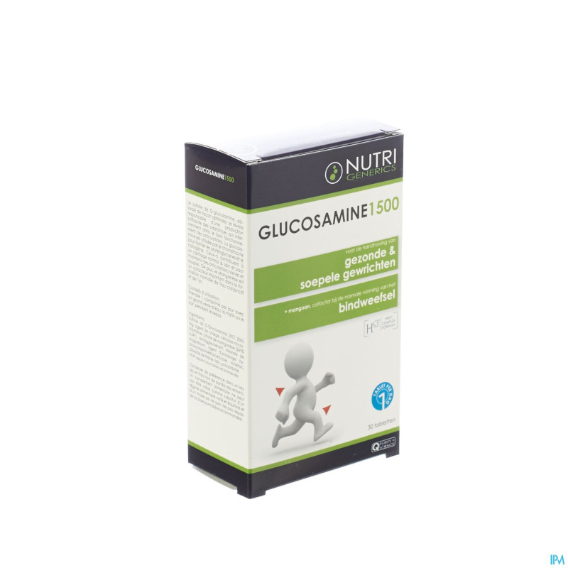 Nutrigenerics glucosamine 1500  blister tabl  30