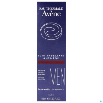 Avene men soin hydratant a/age creme 50ml