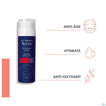 Avene men soin hydratant a/age creme 50ml