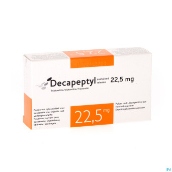 Decapeptyl sr 22,50 mg fl lyo im sol