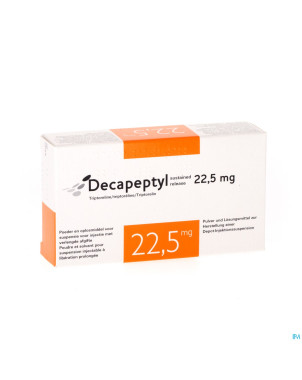 Decapeptyl sr 22,50 mg fl lyo im sol
