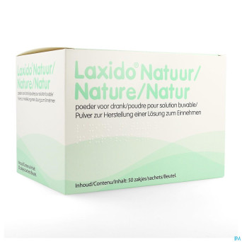 Laxido natural sach 50 x 13,7 g