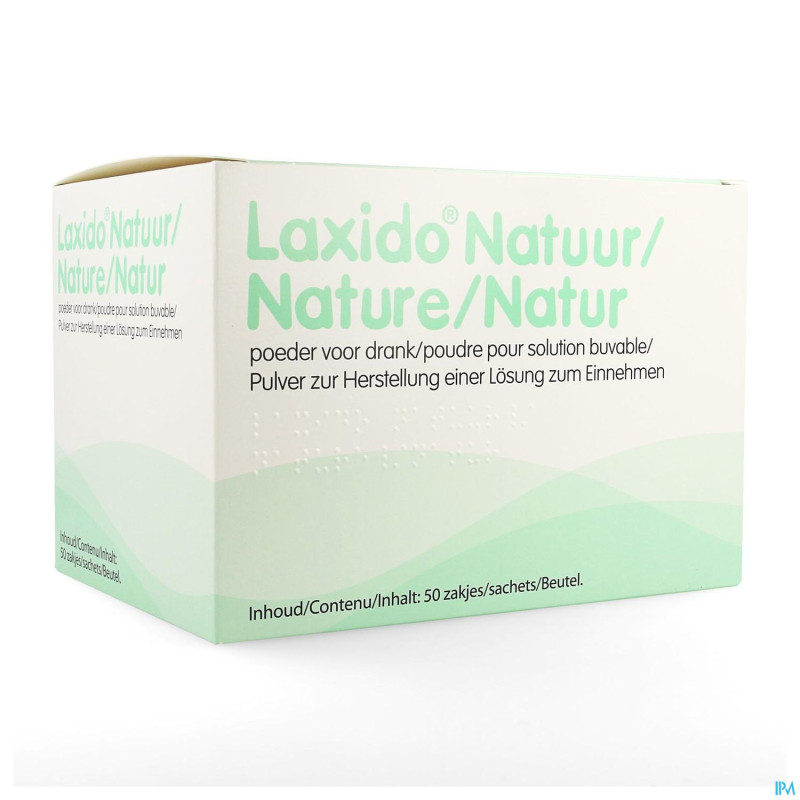 Laxido natural sach 50 x 13,7 g