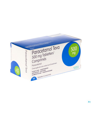 Paracetamol teva (paraphar) 500mg tabl 100
