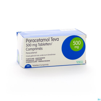 Paracetamol teva (paraphar) 500mg tabl 100