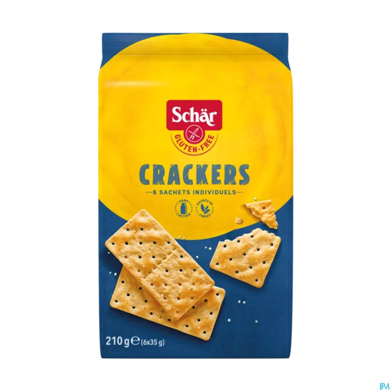 Schar cracker pocket s/gluten   3x50g 6541 revogan